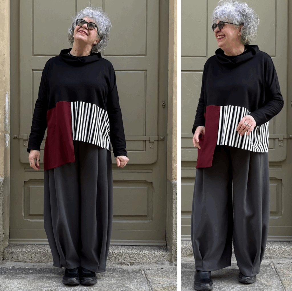 Pantalone "OLIVA" (grigio)