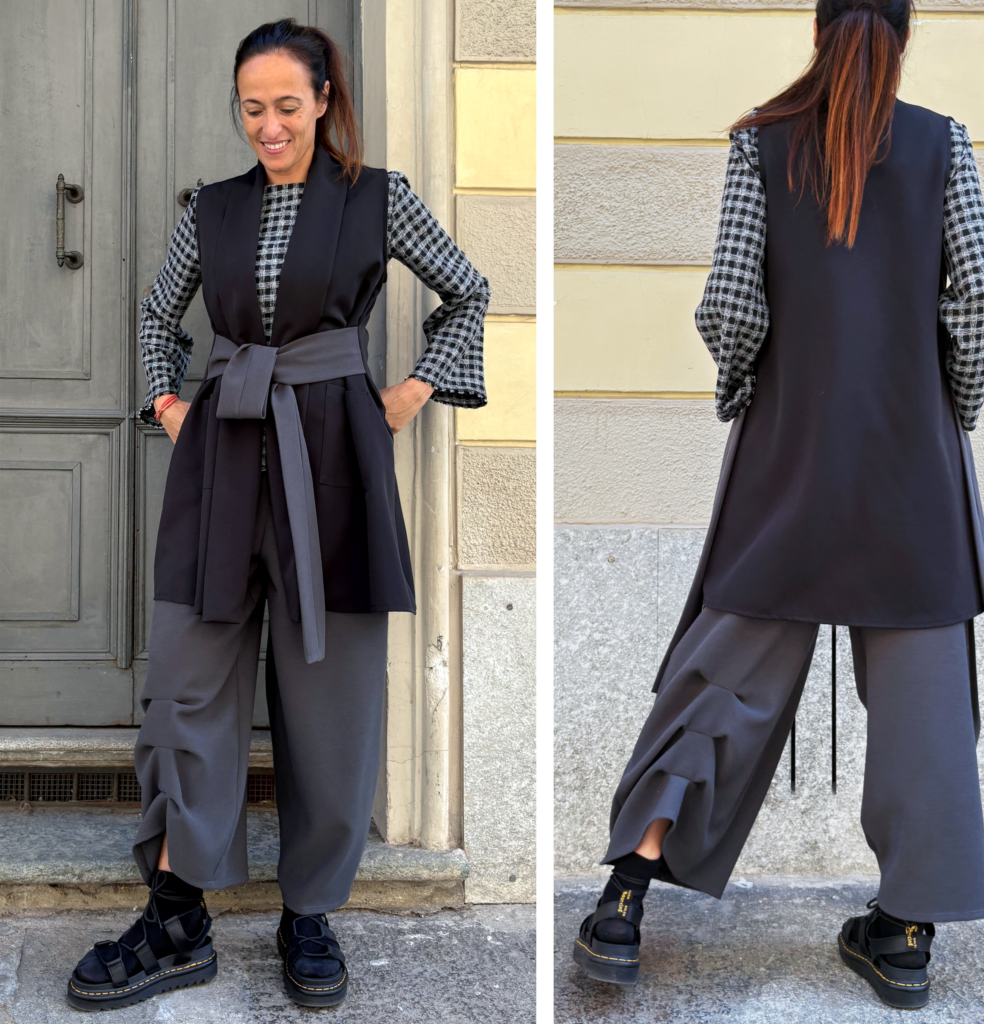Pantalone "FIOCCO" grey